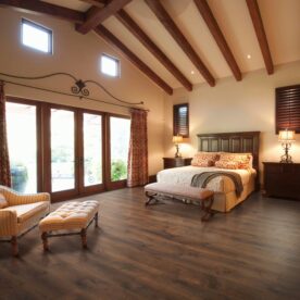 laminate in a bedroom