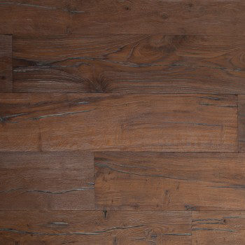 distressed reclaimed textured hardwood flooring